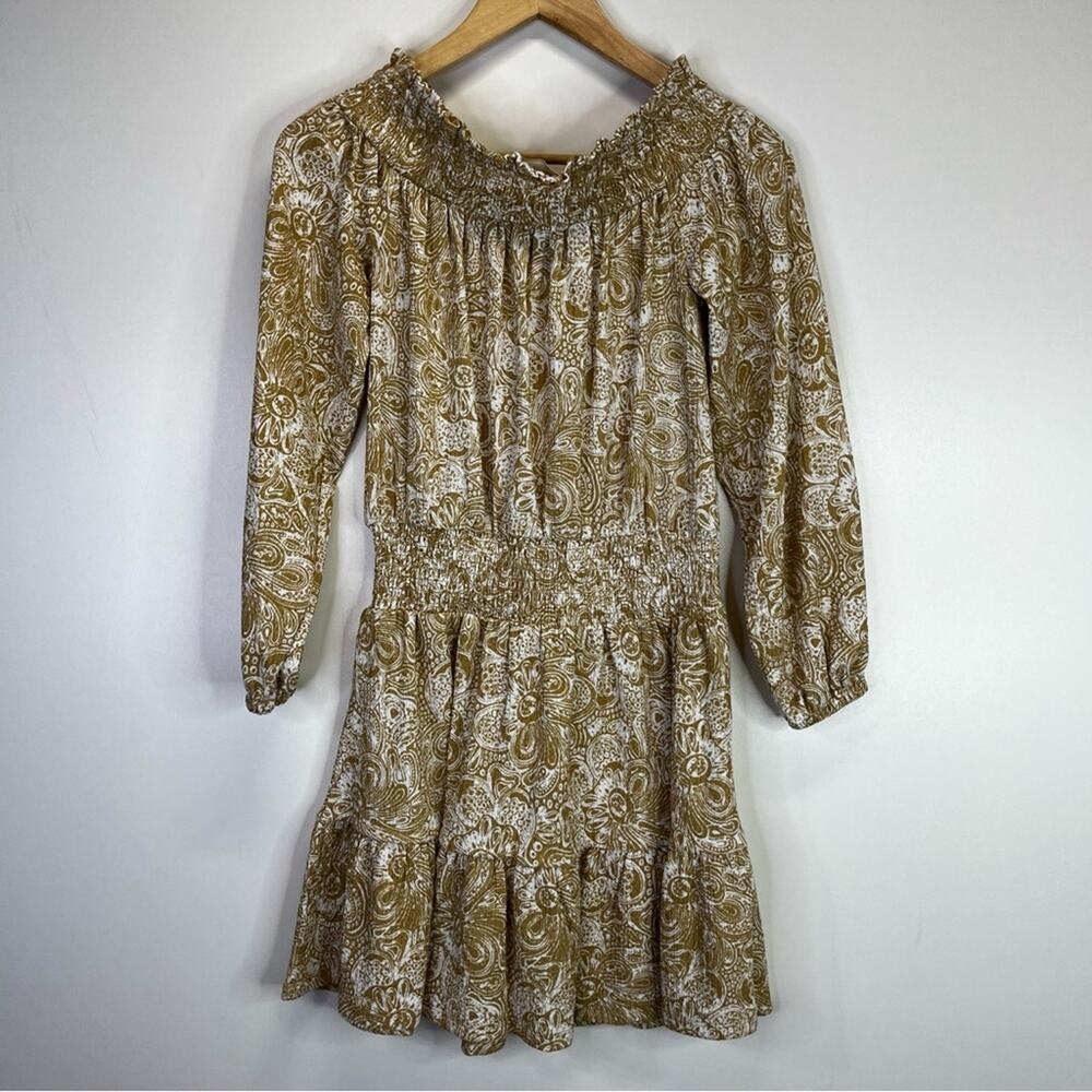 Michael Kors Daytime paisley mini dress khaki - S - Picture 7 of 12